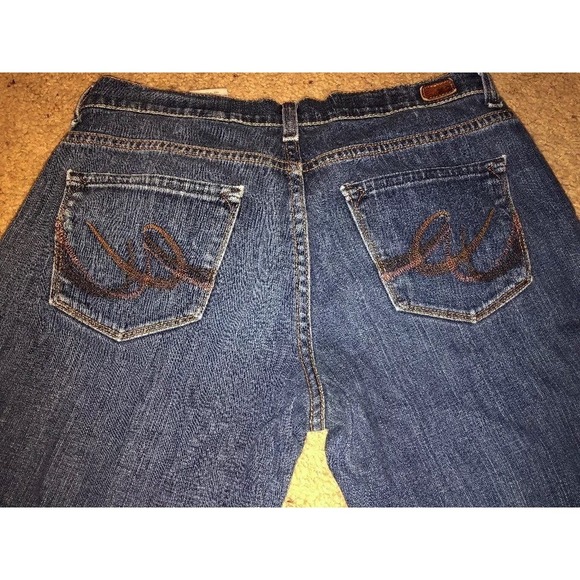 X2 Curvy Reg Rise Boot Cut Stretch Denim Jeans Women Size 8 Reg 30 X 31 - Picture 5 of 7